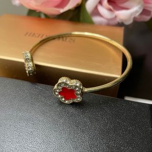 Heidi Daus “Easy Does It” bangle bracelet, Red crystals, NIB!